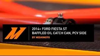 Baffled Oil Catch Can, PCV Side, fits 2014-2019 Ford Fiesta ST Features & Benefits