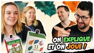 On joue à 13 feuilles et Différence Astérix.