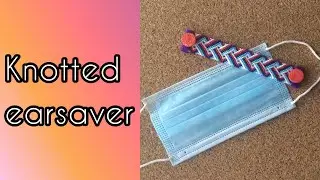 Knotted Earsaver and Bracelet (Friendship Bracelet Knotting)