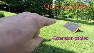 Quick update on the Predator 100 solar panel