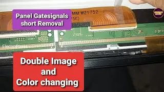 MI:L55M5-AI Panel Short  Removal|Panel Repairing to Solve Double image in MI 55 inch Tv|Gatesignals
