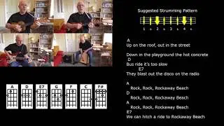 Rockaway Beach - The Ramones- Ukulele Strum-Along Lesson - Jez Quayle