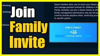 How to Join a Family on your Steam Deck to Share games (Easy Method)