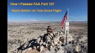 How I Passed my FAA107 / Watch Before Flying Drone for the 1st Time !