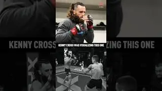 Kenny Cross was visualizing this one #xfc #KO #mma #iowa