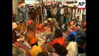 INDIA: KUMBH MELA FESTIVAL & TOURISTS