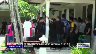 Bali Police Arrest 39 Chinese, Taiwanese Nationals in Cyber Fraud Scheme