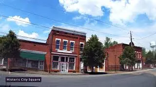 Kingston, Georgia - Driving Tour - 4K