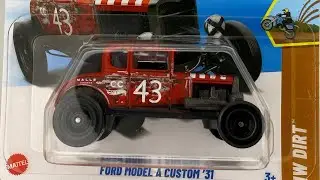 HOT WHEELS 31 FORD MODEL A CUSTOM  7/10 HW DIRT VON 2025 