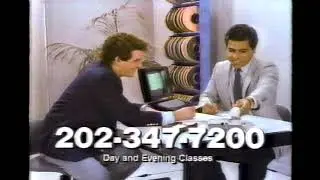 Barclay Career School Commercial (1989) - Local Maryland / Washington DC Advertisement