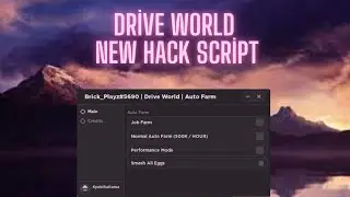 Drive World: Auto Farm New Best Script /JOSTAR SCRİPT