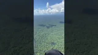 Amazon Rain Forest view from the sky #adventure #helicopter #green #travel #amazon #nature #military