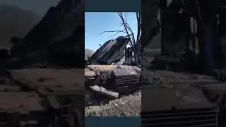 Destroyed Russian military equipment in Ukraine