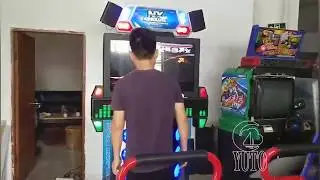 Coin operated arcade pump it up dancing Game Machine Amusement Park For Sale