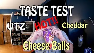 UTZ Red Hot Cheddar Cheese Balls Taste Test 1 21 21