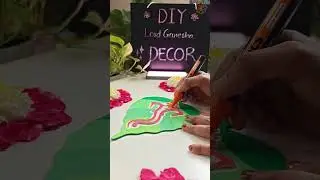 Welcome Bappa with this DIY Ganesha Hanging Toran!🤩#ganesh #ganeshchaturthi #festival #handmade #diy