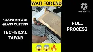 Samsung A30S Glass Cutting Kaise Kare 
