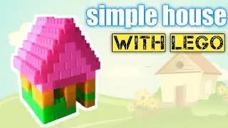 How to make a mini house with lego block | miniatur