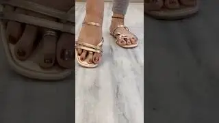 Flat footwear from the Brand- Vishudh from Myntra #footwear #shopping #myntrashoppinghaul #ytshorts