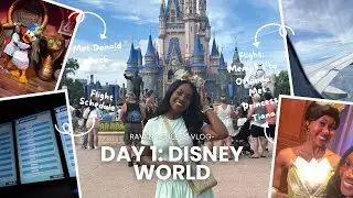 Day 1: Trip to Orlando , FL 🏝️ | Disney World 🏰✨🪄| Cruise Vlog