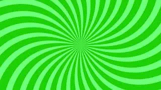 Green Spiral Effect Background Animation | Copyright Free Video