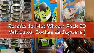 Rese&ntilde;a del Hot Wheels Pack 50 Veh&iacute;culos, Coches de Juguete (Modelos Surtidos, selecci&oacute;n aleatoria),