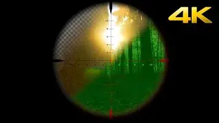 Sniper Viewfinder Collection Stock Motion Graphics