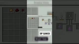 HOW TO MAKE POTION OF REGENERATION IN MINECRAFT || OP GAMER || #shorts