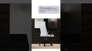 LeisureMod Hilton Modern High-Back Leather Office Chair