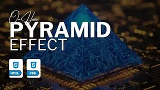 CSS Hover Effect: Pyramid 3D Illusion