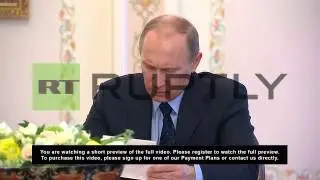 Russia: Putin urges Customs Union nations to help Ukraine