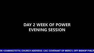 DAY 2 WEEK OF POWER - 3rd SESSION - 05/08/2025