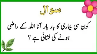 Islamic Sawal Jawab In Urdu | Urdu Quiz | Islamic Quiz | Learn About Islam