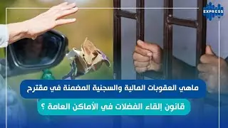 مقترح قانون يمنع إلقاء الفضلات في الأماكن العامة