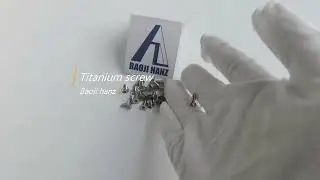 titanium bolt#baojihanz #titanium #bolts #screws #fasteners #titaniumbolt #titaniumscrew