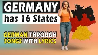 German Song for Beginners: 16 States of Germany | Learn German Through Music with English Subtitles