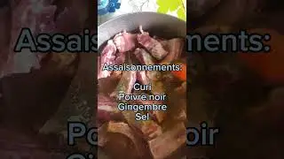 Cotis de Porc dans la tomate et la carotte #cuisine #gabon #gabonaise #cotisdeporc #MMCOOK