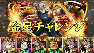 【金星チャレンジ】甘露寺蜜璃✕宇髄天元編成で金星チャレンジ攻略！！【パズドラ】【金星の守護者【超高度】】【守霊の天体【超重力】】【制限時間60分】