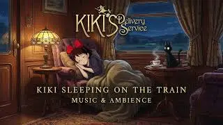 Kiki Sleeping on the Train Ambience (Studio Ghibli ASMR Ambience)