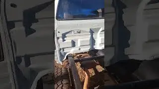 LN106 budget rear wall surface rust removal (homejob)