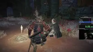 Minha primeira speedrun de Elden ring  Any% glitless 1:49.33