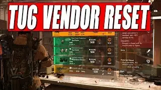 The Division 2 - TU6 Vendor Reset