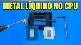 FAZENDO DELID EM 2026, METAL L&Iacute;QUIDO NO PROCESSADOR BAIXA MUITO A TEMPERATURA?