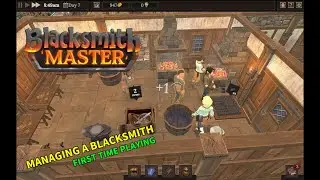 BlackSmith Simulator - First Time Playing (IND Bahasa Language)