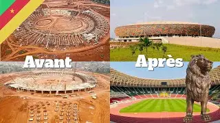 Stade Olembe Yaoundé - Les étapes de la construction