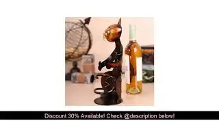 Buy TOOARTS Cat Wine Rack Wine Holder Shelf Metal Practical Sculpture Wine stand Home Decoration In
