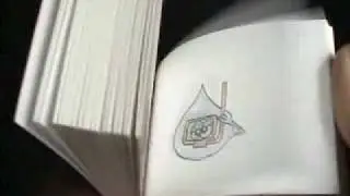 Flipbook : The Water Drop That Was Afraid To Drown