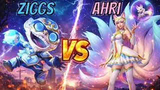 Ziggs vs Ahri &mdash; EASY WIN | How to Destroy Ahri Mid (Master Ziggs Gameplay)