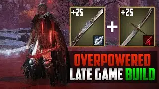 Bleed Frost Dual Curved Sword Late Game Build in Elden Ring | Elden RIng Build