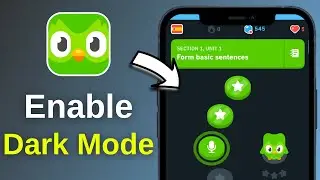 *UPDATED* How to Set Dark Mode on Duolingo - Set Duolingo Into Dark Mode iPhone/Android/PC